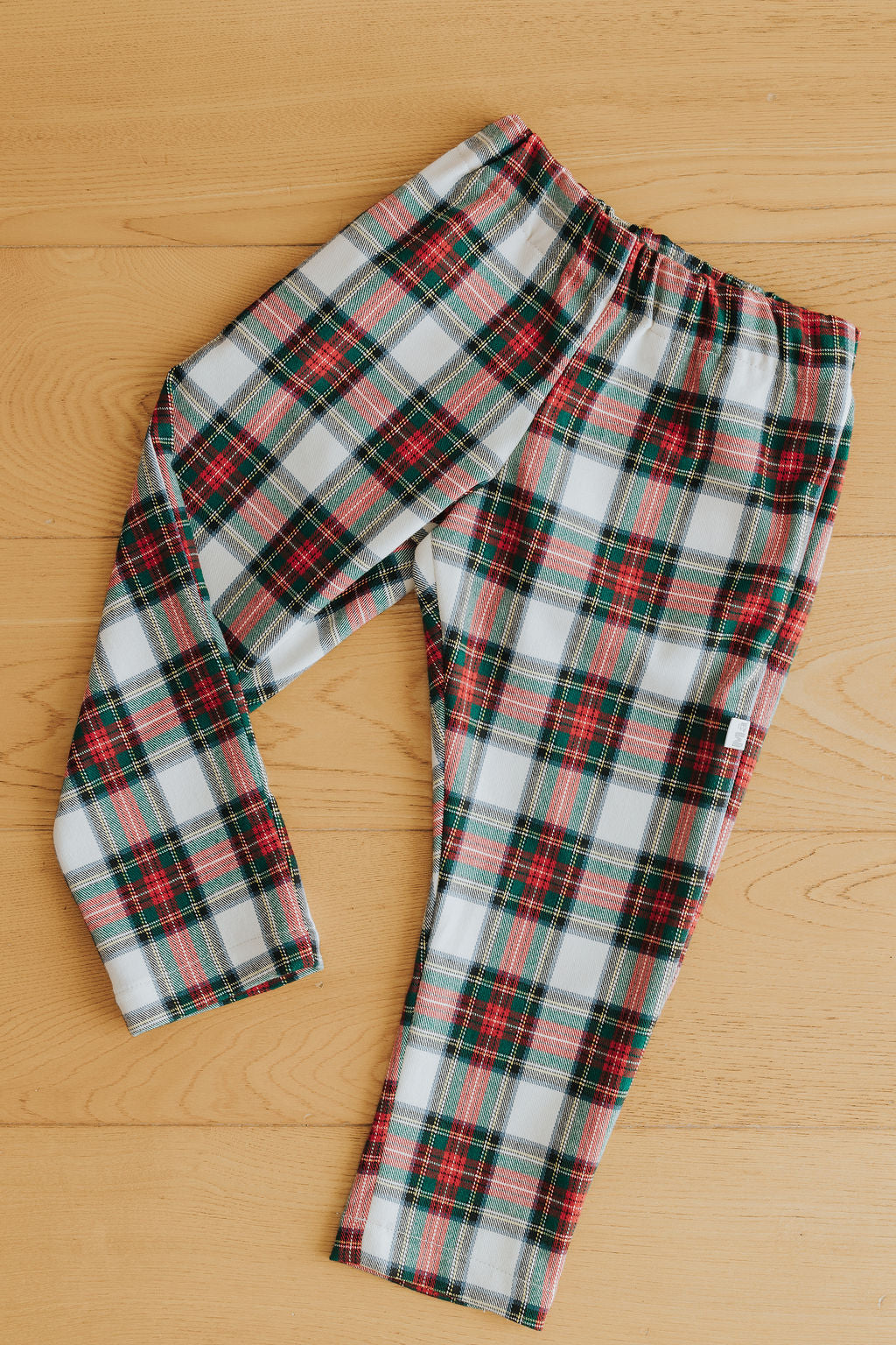 Pantaloni tartan in lanetta